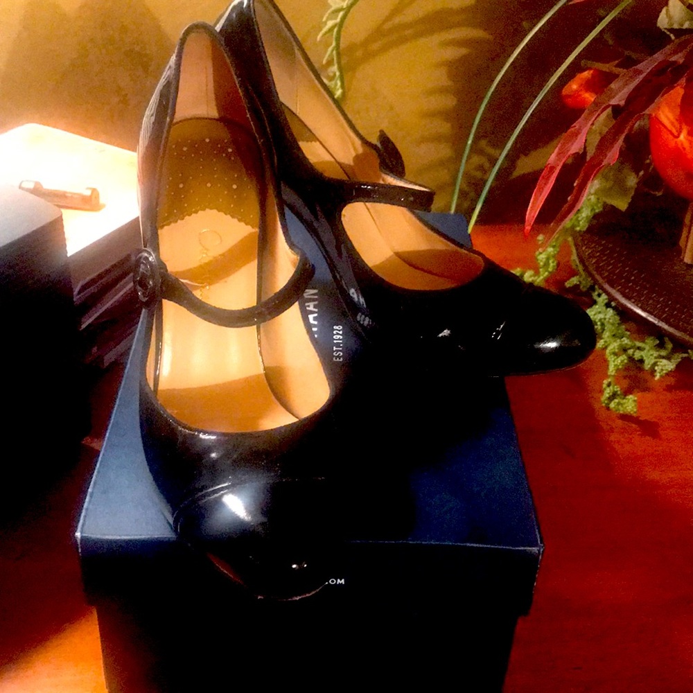 Cole Haan Dahlia Air Mary Jane Strap Heels Platform Pumps. Gently used.
